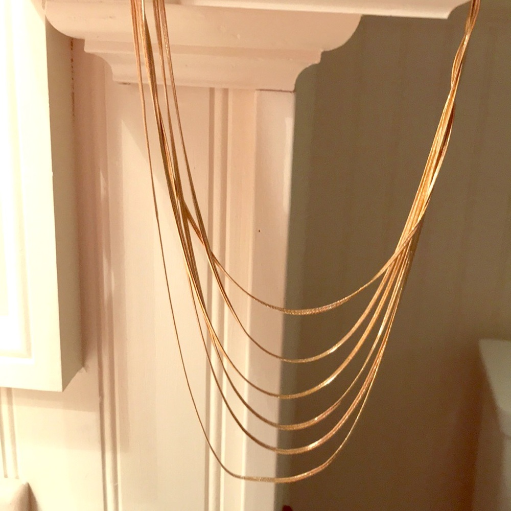 The Limited gold Multi-layer necklace